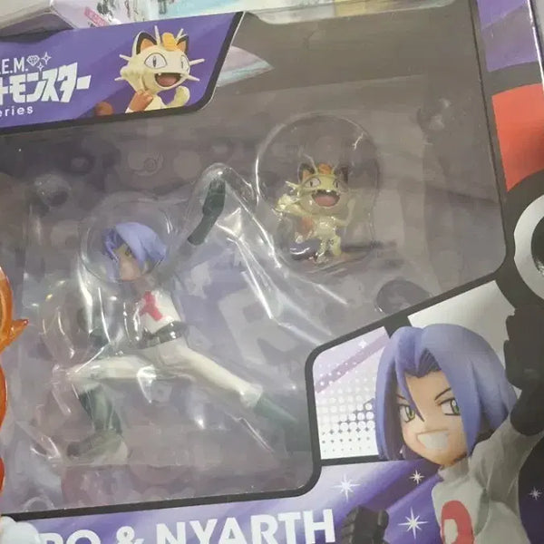 [BUNJANG] G.E.M. Pokémon Roy & Meowth Figure / G.E.M. 포켓몬스터 피규어 로이 & 냐옹 피규어