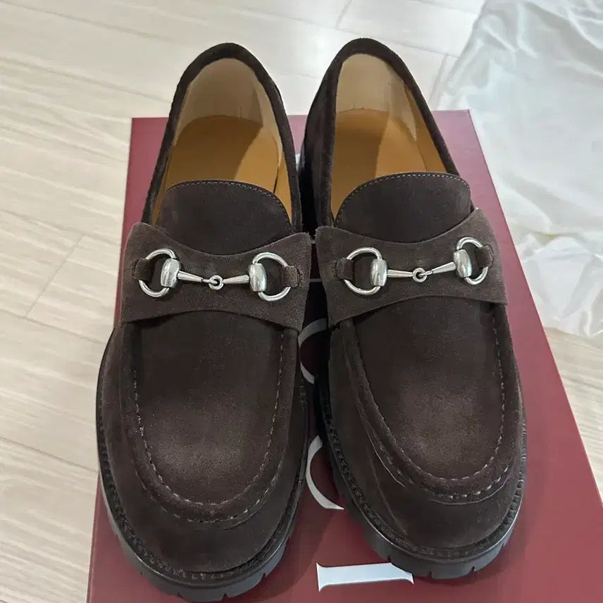 [BUNJANG] Gucci Horsebit Suede Loafers / 구찌 홀스빗 스웨이드 로퍼