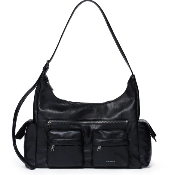 [BUNJANG] Seimo Temperature Pocket Mug Bag L Nappa Black / 세이모 온도 포켓 머그백 L nappa black