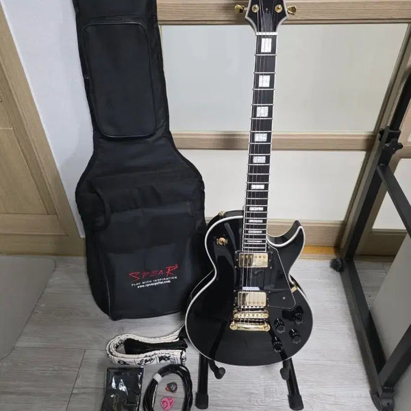 [BUNJANG] Spear RD-250 Les Paul Style Electric Guitar - Black / [S급] 스피어 RD-250 레스폴 블랙 (봇치 마이너 카피)