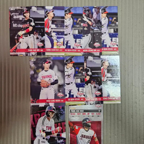 [BUNJANG] 2026 KBO Official Collection LG Twins Bundle Set / 2026 kbo 오피셜컬렉션+ LG 박해민 천성호 우강훈 등등