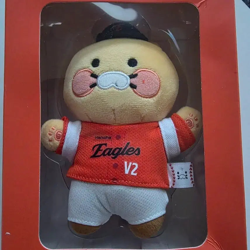 [BUNJANG] Hanwha Eagles Chunsiki Keyring Plush / 한화이글스 춘식이 키링인형 새제품