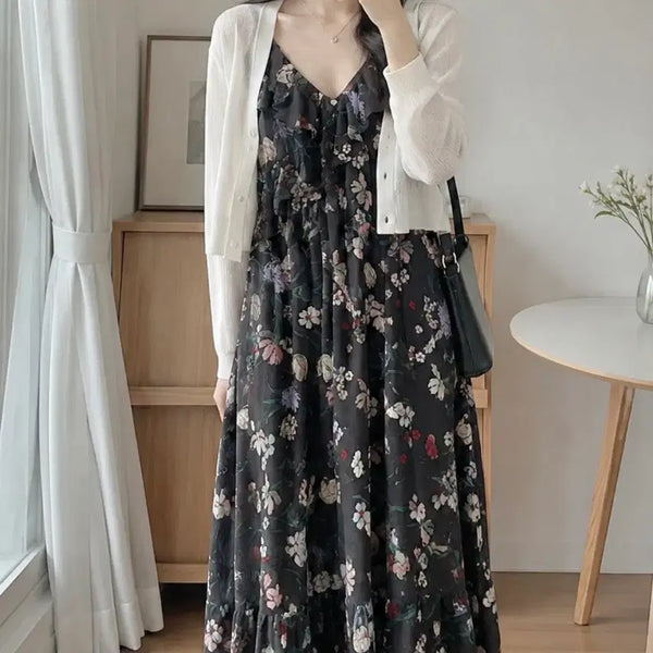 [BUNJANG] Thursday Island Strap Dress Bustier Dress / 써스데이아일랜드 끈 원피스 뷔스티에 원피스