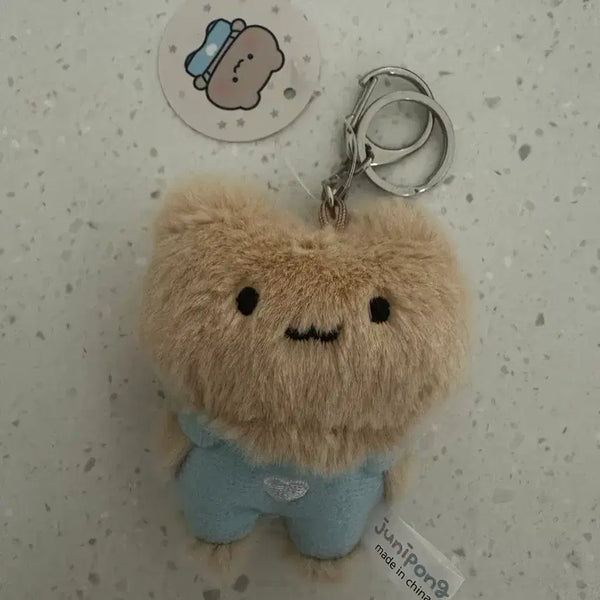 [BUNJANG] Pongi Doll Strap Keyring / 멜빵 퐁이 인형 키링