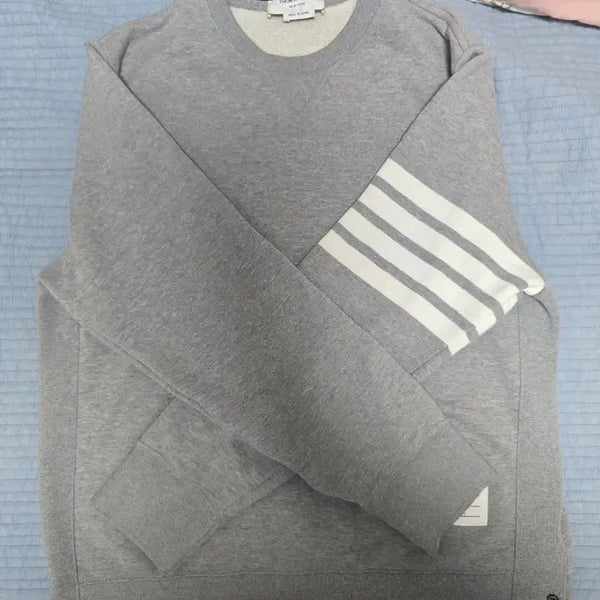 [BUNJANG] Thom Browne Grey Sweatshirt Size 5 / S급 톰브라운 그레이 맨투맨 5사이즈 정품