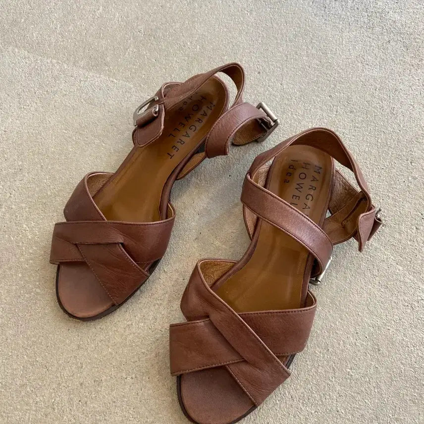 [BUNJANG] Margaret Howell Brown Sandals / mhl 마가렛호웰 샌들 브라운
