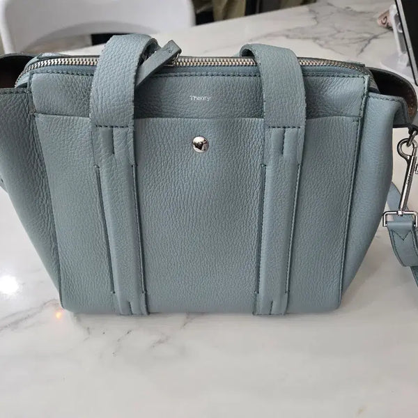 [BUNJANG] Theory Standard Leather Tote Bag / 띠어리 스탠다드 도트백