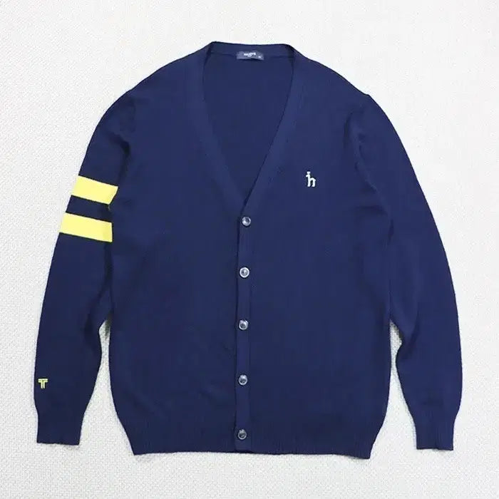 [BUNJANG] Hazzys Men's Long Sleeve Cardigan Knit (105) / (정품) 헤지스 남성 긴팔 가디건 니트 (105)