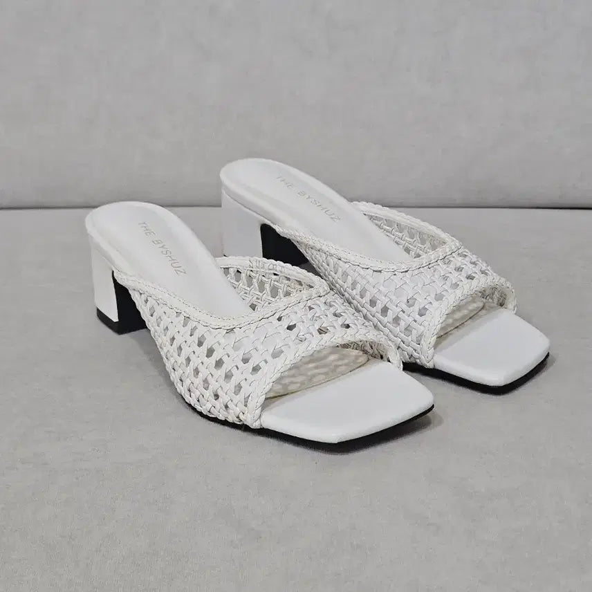[BUNJANG] Rattan Mule Slippers / 새상품 라탄 뮬 슬리퍼 구두 230