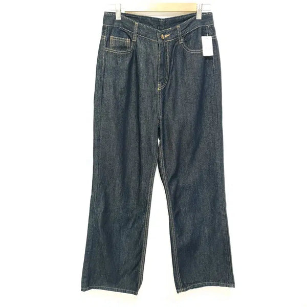 [BUNJANG] Aura Company Women's Raw Denim Pants L_M2705 / 아우라컴퍼니 여성 생지 데님 팬츠 L_M2705