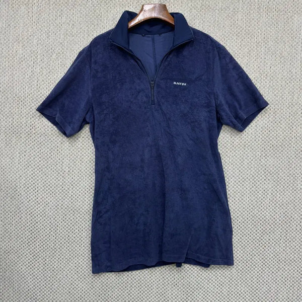 [BUNJANG] Black Yak Half-Zip Short-Sleeve T-Shirt 105 / 블랙야크 등산 반집업 반팔티 105 H02786