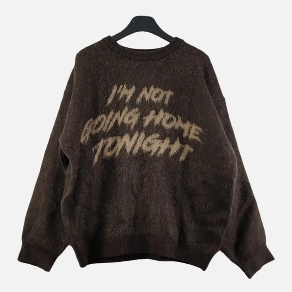 [BUNJANG] Brown Knit Sweater / 브라운 여자 FREE 니트 O1424