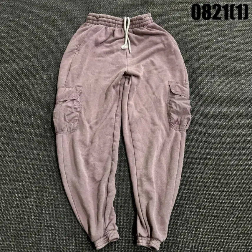 [BUNJANG] Adidas Purple Cargo Jogger Pants / 아디다스 퍼플 카고 조거 팬츠