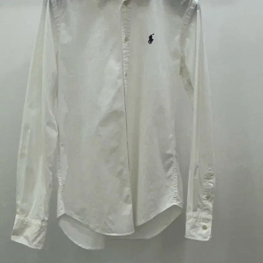 [BUNJANG] Polo Ralph Lauren Women's White Button-Down Shirt / 폴로 랄프로렌 여성 화이트 남방