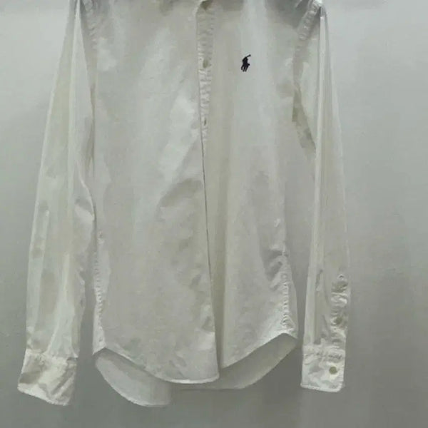 [BUNJANG] Polo Ralph Lauren Women's White Button-Down Shirt / 폴로 랄프로렌 여성 화이트 남방