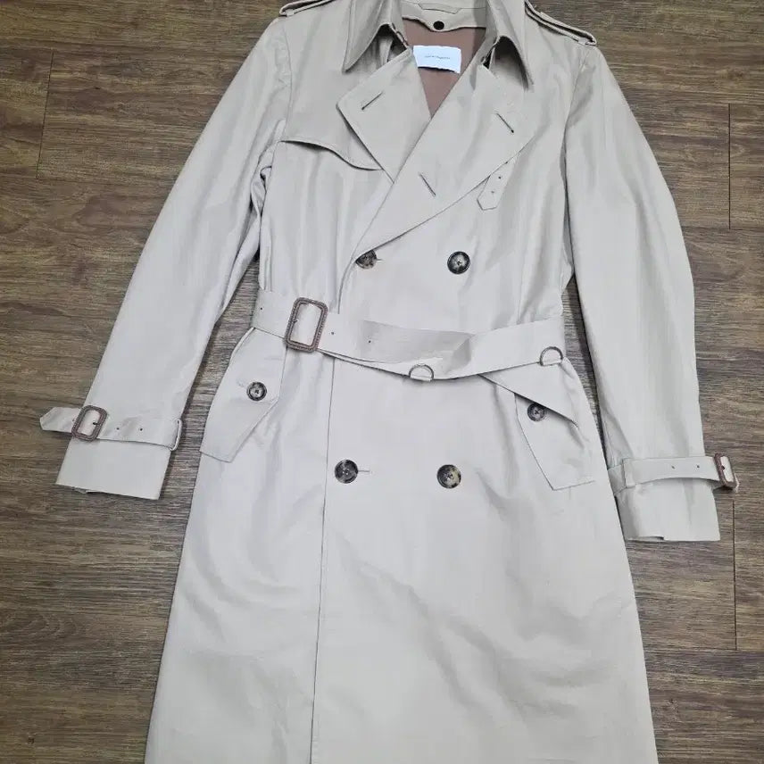 [BUNJANG] Nakayama Kazuki Trench Coat Beige Size 48 / 나가야마 카즈키 트렌치코트