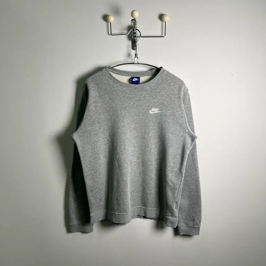 [BUNJANG] Nike Gray Sweatshirt M / NIKE 나이키 그레이 맨투맨 M