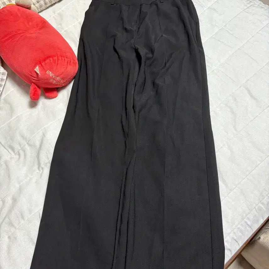 [BUNJANG] Black Wide Pants / 블랙 와이드 팬츠