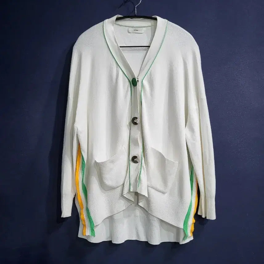 [BUNJANG] OZOC Cardigan White / 한섬 오즈세컨 가디건