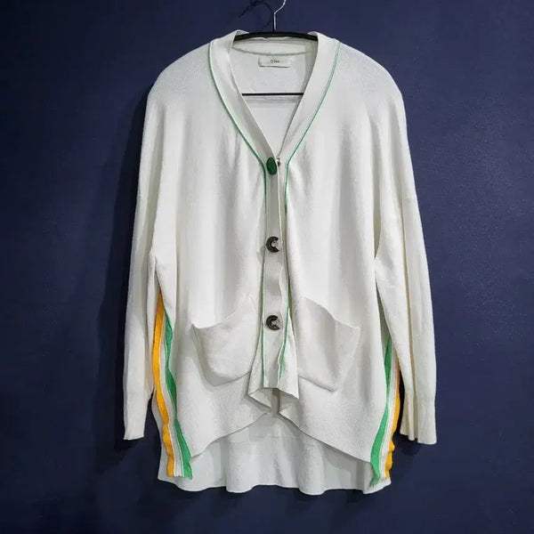 [BUNJANG] OZOC Cardigan White / 한섬 오즈세컨 가디건