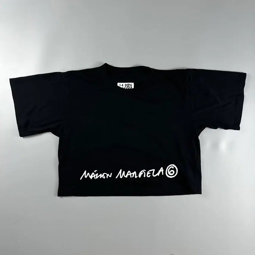 [BUNJANG] Maison Margiela MM6 Cropped T-Shirt Medium / 메종마르지엘라 MM6 크롭 티셔츠 M