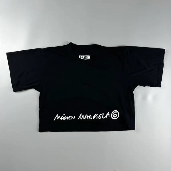 [BUNJANG] Maison Margiela MM6 Cropped T-Shirt Medium / 메종마르지엘라 MM6 크롭 티셔츠 M