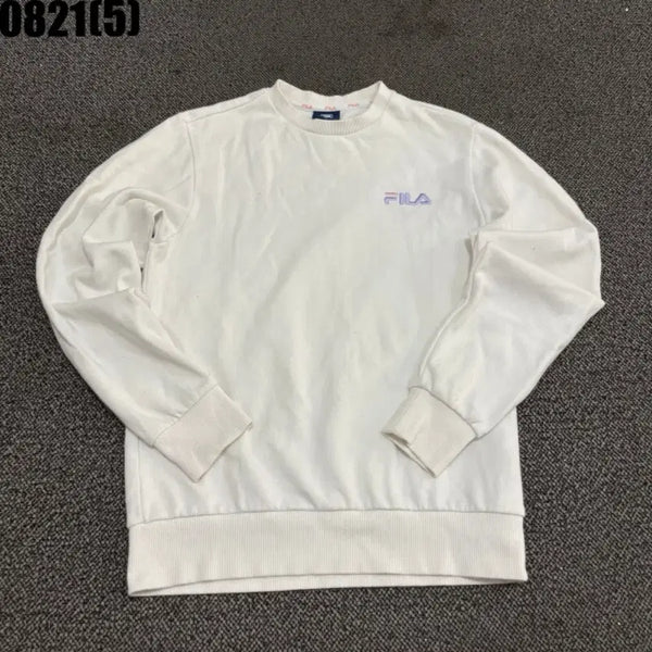 [BUNJANG] Fila Sweatshirt White Size S / 휠라 맨투맨 화이트 S