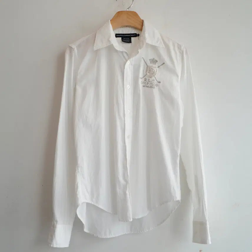 [BUNJANG] Polo Ralph Lauren Embroidered Cotton Shirt / PoloRalphLauren 폴로 랄프로렌 자수 셔츠