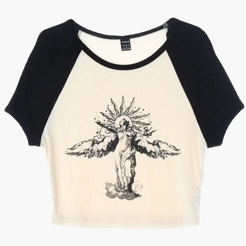 [BUNJANG] SHEIN Women's Short Sleeve T-Shirt (M) / SHEIN 반팔티 WOMEN (M) TTLARH2034