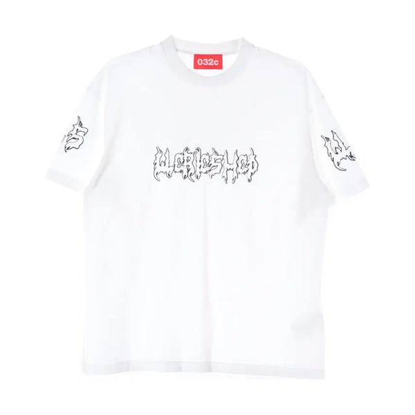 [BUNJANG] 032C 25SS Faceless T-Shirt, Short Sleeve, White / 032C 25SS 페이스리스 티셔츠 반팔 화이트