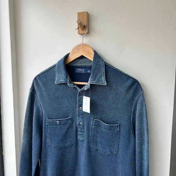 [BUNJANG] Polo Ralph Lauren Sashiko Pullover Shirt / 17804 - 폴로 랄프로렌 사시코 풀오버 셔츠