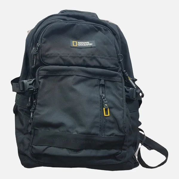 [BUNJANG] National Geographic Black Backpack O1306 / 내셔널지오그래픽 블랙 백팩 O1306