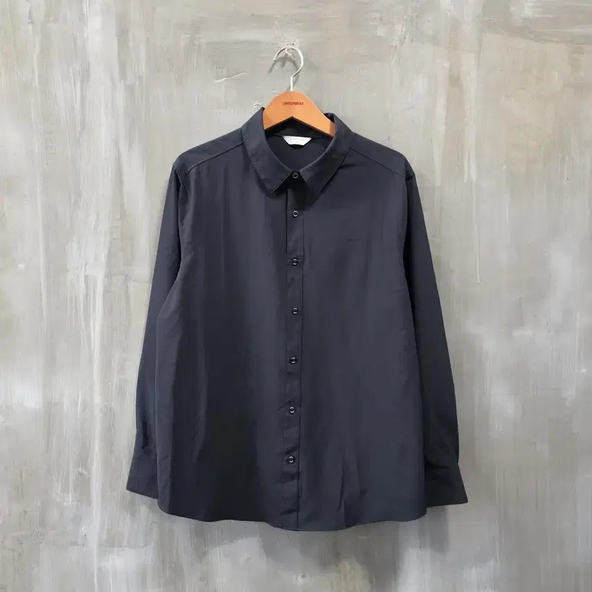 [BUNJANG] Comodo Black Long Sleeve Shirt 2XL / 코모도 블랙 긴팔 셔츠/남성(2XL)/ST3920/새상품수준