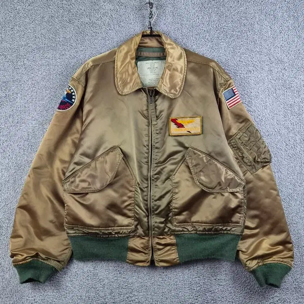 [BUNJANG] USA CWU-45/P Flight Jacket Khaki Brown (L) / USA CWU-45/P 플라이트 자켓 ( L ) / 13355