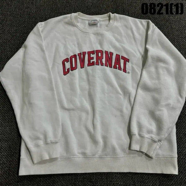 [BUNJANG] Covernat Sweatshirt White XL / 커버낫 맨투맨 흰색 xl