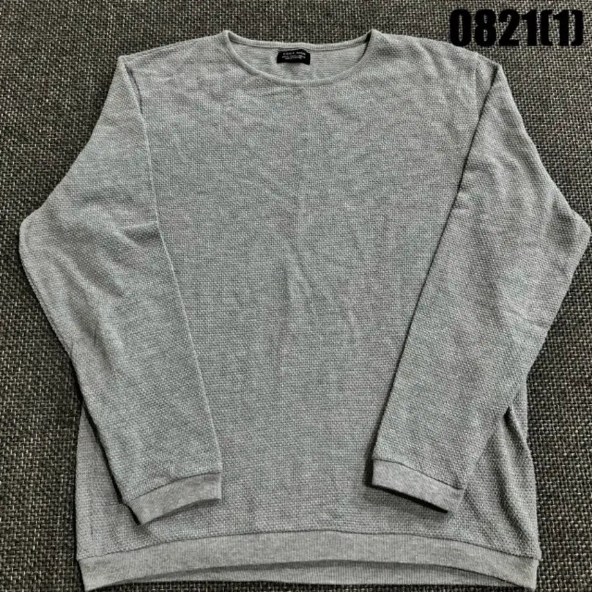 [BUNJANG] Zara Man Grey Sweatshirt / 자라맨 맨투맨 그레이