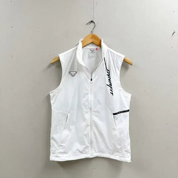 [BUNJANG] Dynafit Women's Lightweight Vest White / 여성 M / 다이나핏 홑겹 경량 조끼 화이트