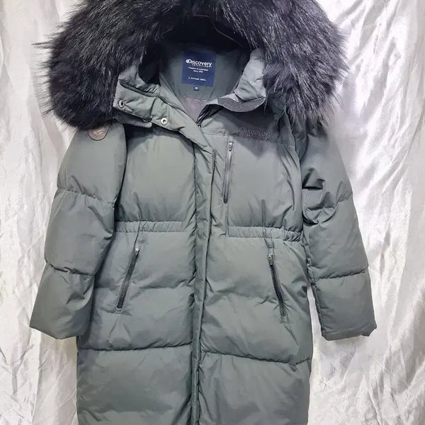 [BUNJANG] Discovery Expedition Long Padded Coat Khaki Women's Size 95 / 디스커버리 롱패딩 95사이즈 카키(여성용)