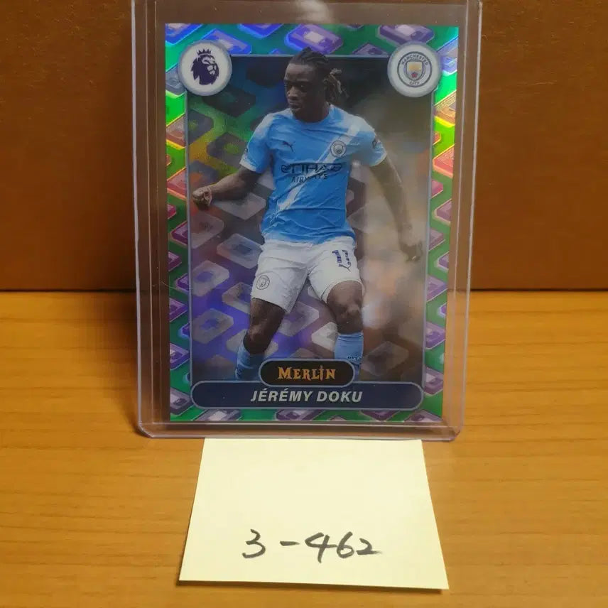 [BUNJANG] Topps Merlin Chrome Doku Football Card / 탑스 멀린 크롬 도쿠 축구카드