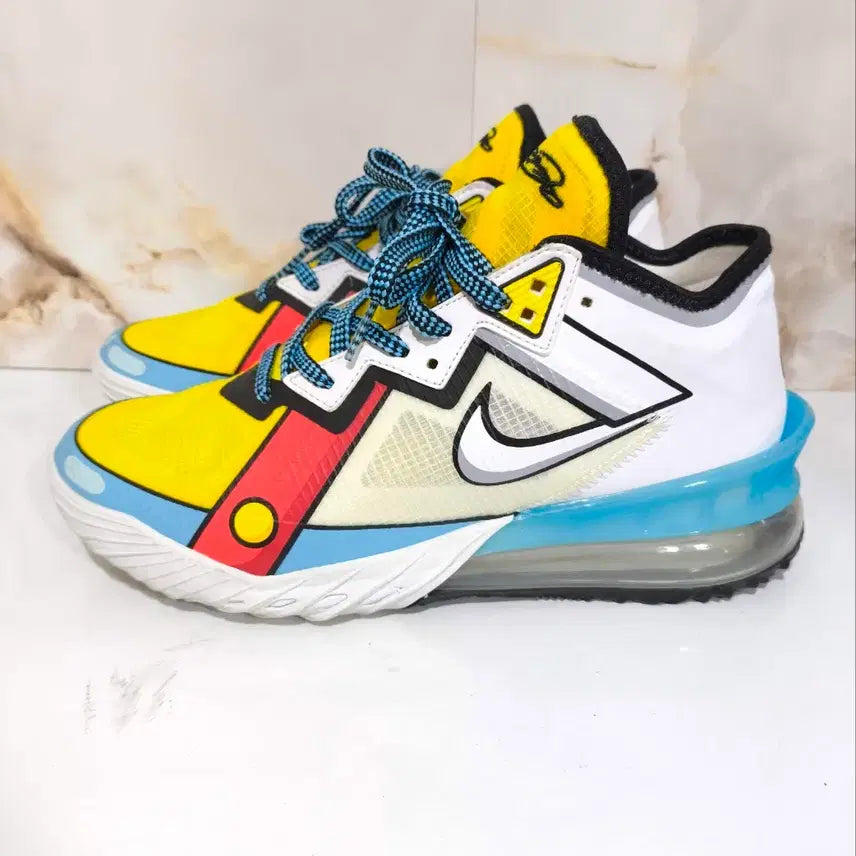 [BUNJANG] Nike LeBron 18 Cartoon Art Limited Edition / 250mm 나이키 르브론18 카툰 아트 한정판