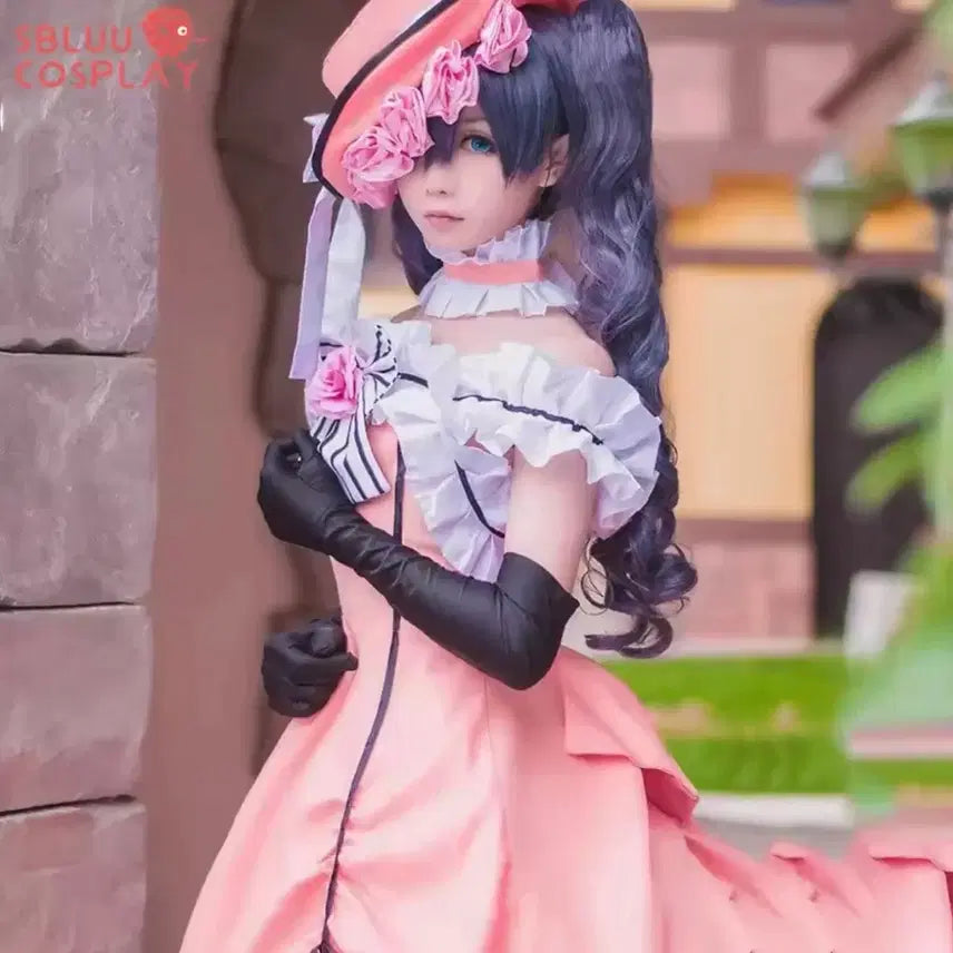 [BUNJANG] Black Butler Ciel "Nightingale" Cosplay Set / 흑집사 시엘 울새 코스프레 세트(패티코트 포함)