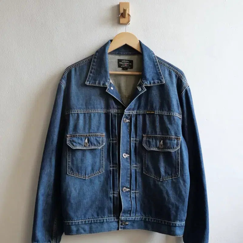 [BUNJANG] Polo Jeans 2nd Type Trucker Jacket / 폴로 진스 2nd 트러커 자켓