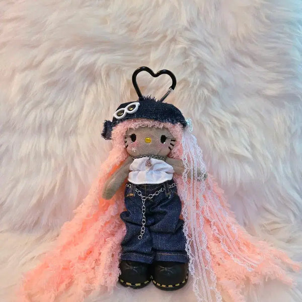 [BUNJANG] Hello Kitty Custom Long-Legged Kitty Plush / 헬로키티 커스텀 롱다리키티 인형