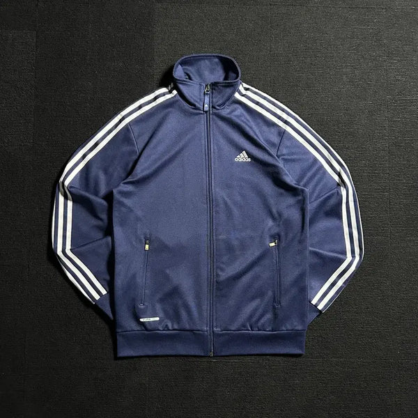 [BUNJANG] Adidas Navy Sideline Track Top Jersey / 아디다스 네이비 사이드라인 트랙탑 져지