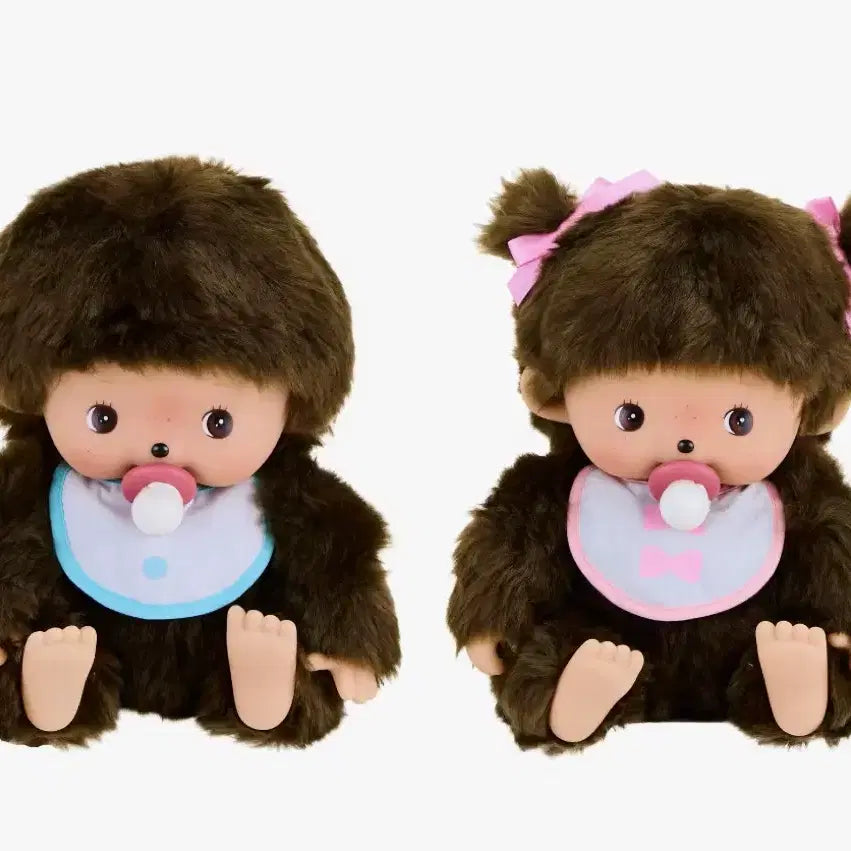 [BUNJANG] Monchhichi Baby Monchhichi Super Soft Sitting M Set / 몬치치 베비치치 슈퍼 소프트 시팅 M 세트