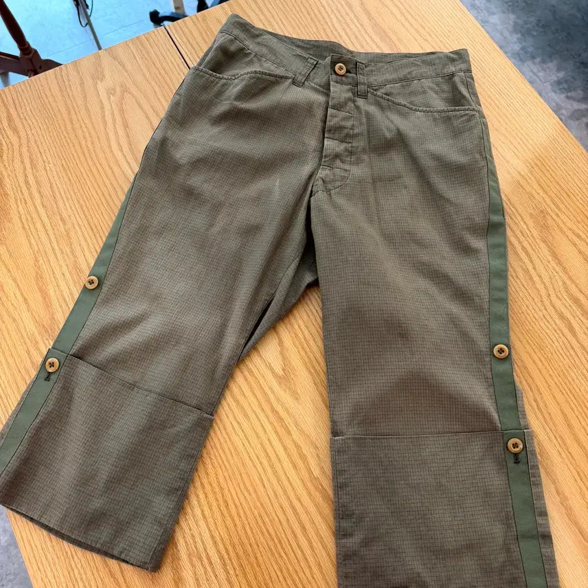 [BUNJANG] R.NEWBOLD Side Button Capri Pants / R.NEWBOLD Side Button Pants (28)