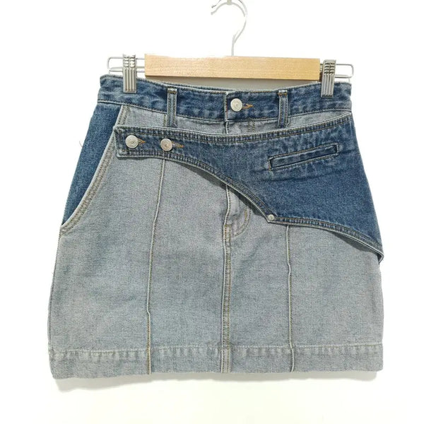[BUNJANG] Matin Kim Western Detail Denim Mini Skirt / 마뗑킴 웨스턴 디테일 데님 미니 스커트 S_S2072