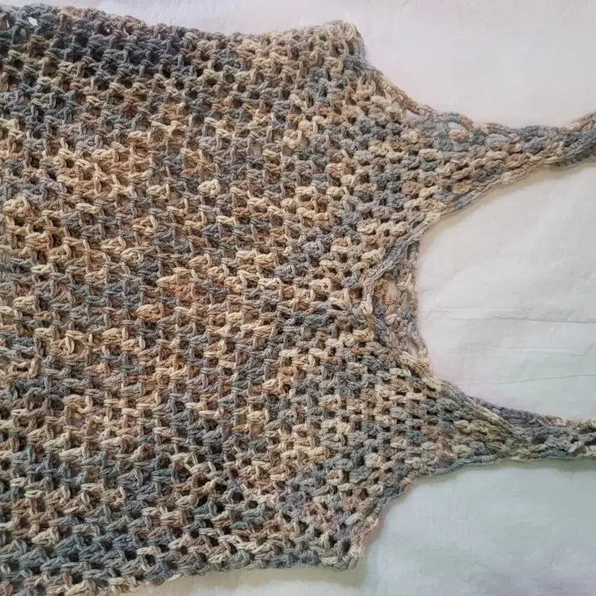 [BUNJANG] Hand-Knitted Vest / 손뜨개조끼