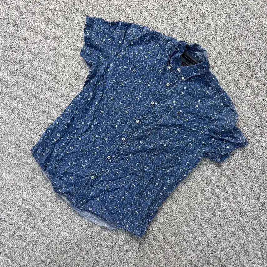 [BUNJANG] Tommy Hilfiger Short Sleeve Shirt / M 타미힐피거 반팔 셔츠 남방 0820J2