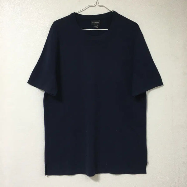[BUNJANG] Club Monaco Men's Short Sleeve Knit - Navy, Size 100 / 클럽모나코 남성 반팔 니트 100